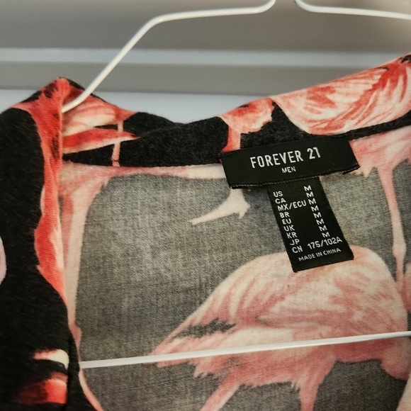 Mens Forever 21 Hawaiian Shirt medium - Picture 2 of 4